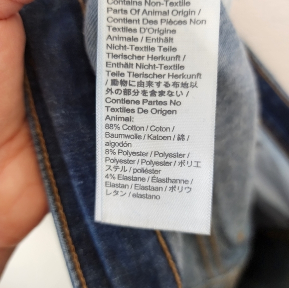 Madewell Moreaux Wash Curvy High-Rise Skinny Jeans 28 - Picture 7 of 9